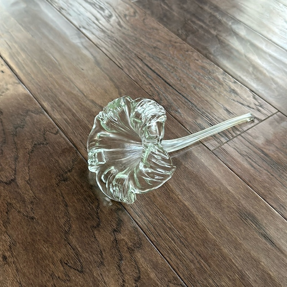 🌹Vintage Crystal Flower Holder Vase with Original Box